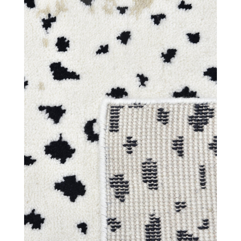 Solo Rugs HandKnotted Animal Print Area Rug in Ivory & Reviews Perigold